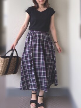 U.さん（レディース・155cm）の夏コーディネート