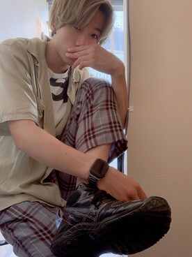 JUNさん（メンズ・173cm）の夏コーディネート