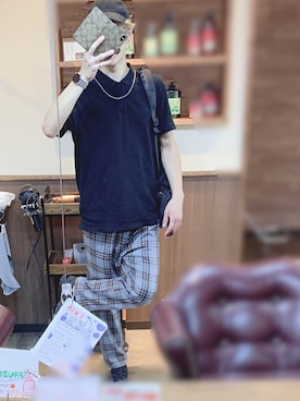 JUNさん（メンズ・173cm）の夏コーディネート