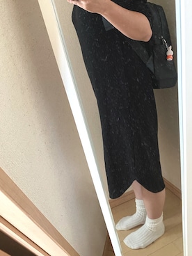 「MOLESKINE（モレスキン）のアイテム」を使った、ぴよ美さん（レディース・168cm）の夏コーディネート