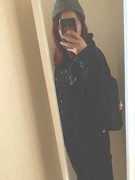 「MOLESKINE（モレスキン）のアイテム」を使った、ぴよ美さん（レディース・168cm）の秋コーディネート