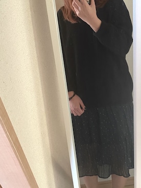 「HARUTA」｜「アイテム（ダッフルコート）」を使った、ぴよ美さん（レディース・168cm）の秋コーディネート