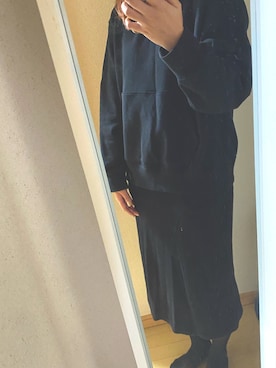 「MOLESKINE（モレスキン）のアイテム」を使った、ぴよ美さん（レディース・168cm）の冬コーディネート