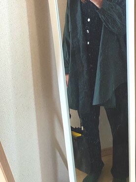 「HARUTA」｜「アイテム（オールインワン・サロペット）」を使った、ぴよ美さん（レディース・168cm）の冬コーディネート