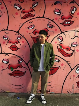 「converse 1970」｜Eason_Luさん（メンズ・170cm）の春コーディネート