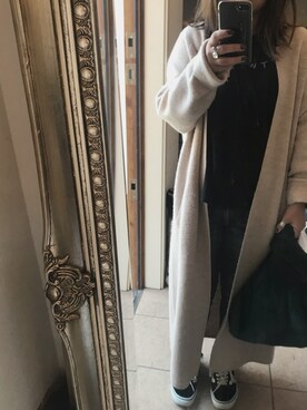 「BLACK BY MOUSSY（ブラックバイマウジー）のアイテム（その他アウター）」を使った、NO.83さん（レディース・152cm）の秋コーディネート