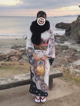 miiiさんの（kimono | キモノ）を使ったコーディネート