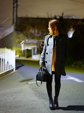 ♡AiMi♡さん（レディース・147cm）の冬コーディネート