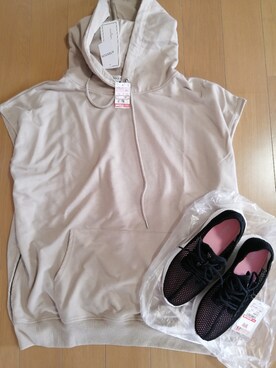 「しまむら（シマムラ）のアイテム（その他）」を使った、mnさん（レディース・156cm）の春コーディネート