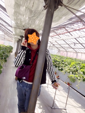 「ノースフェイス」｜「アイテム（スタジャン）」を使った、しーしさん（レディース・164cm）の春コーディネート