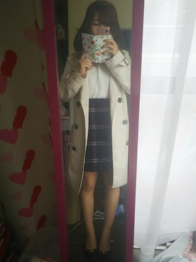 「RD（ルージュ ディアマン）のアイテム（トップス）」を使った、かほさん（レディース・150cm）の秋コーディネート