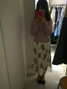 「RD（ルージュ ディアマン）のアイテム」を使った、かほさん（レディース・150cm）の春コーディネート