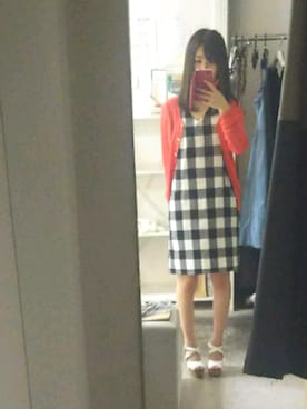 「one way（ワンウェイ）のアイテム（シューズ）」を使った、かほさん（レディース・150cm）の春コーディネート