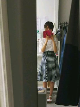 「one way（ワンウェイ）のアイテム（シューズ）」を使った、かほさん（レディース・150cm）の夏コーディネート