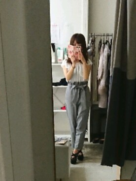 「RD（ルージュ ディアマン）のアイテム」を使った、かほさん（レディース・150cm）の秋コーディネート