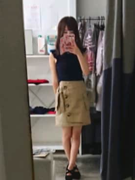 「RD（ルージュ ディアマン）のアイテム」を使った、かほさん（レディース・150cm）の秋コーディネート