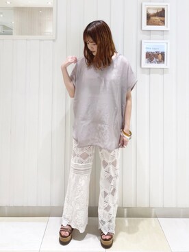 kさん（レディース・158cm）の春コーディネート