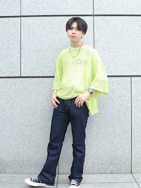 「Yves Saint Laurent（イヴサンローラン）のアイテム（アクセサリー）」を使った、るいさん（メンズ・170cm）の夏コーディネート