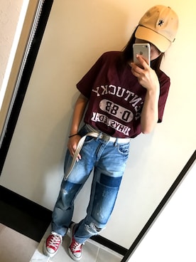 あーちゃそさん(レディース・153cm)の夏コーディネート