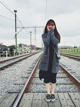 「MSGM（エムエスジーエム）のアイテム（スニーカー）」を使った、Kinety さん（レディース・160cm）の夏コーディネート