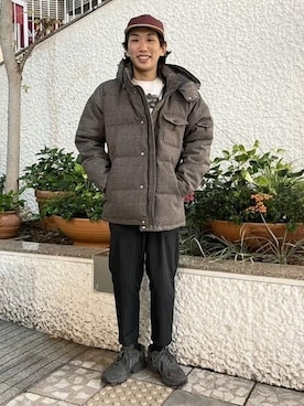 「TOKYO CULTUART by BEAMS（トウキョウカルチャートバイビームス）のアイテム」を使った、BEAMS HEART MENさん（メンズ・165cm）の冬コーディネート