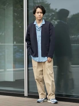 「BEAMS PLUS（ビームスプラス）のアイテム」を使った、BEAMS HEART MENさん（メンズ・170cm）の冬コーディネート