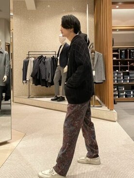 BEAMS HEART MENさん(メンズ・172cm)の冬コーディネート