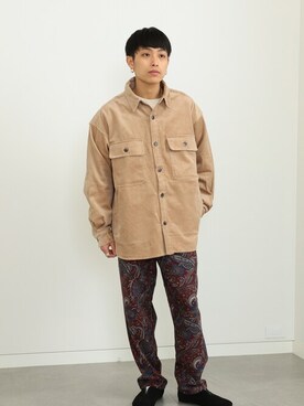 BEAMS HEART MENさん(メンズ・172cm)の冬コーディネート