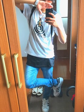「Burnout」｜たぬきさん（メンズ・170cm）の春コーディネート