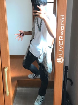 「Burnout」｜たぬきさん（メンズ・170cm）の夏コーディネート