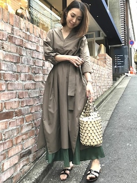 nano・universe lady's　STAFFさんのコーディネート