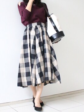 「STYLE DELI（スタイルデリ）のアイテム（バッグ）」を使った、nonameさん（レディース・158cm）の秋コーディネート