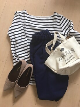 ムーミンさんのコーディネート