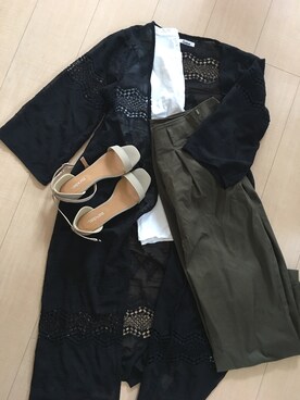 ムーミンさんのコーディネート