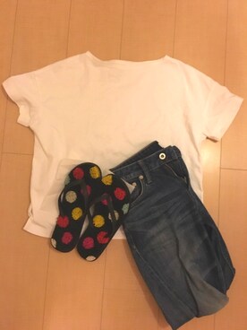 ムーミンさんのコーディネート