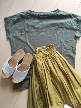 ムーミンさんのコーディネート