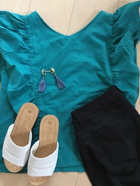 ムーミンさんのコーディネート