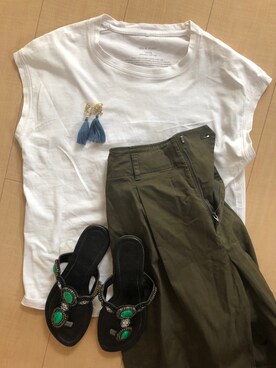 ムーミンさんのコーディネート