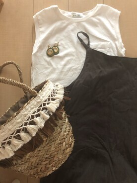 ムーミンさんのコーディネート