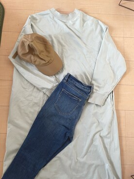 ムーミンさんのコーディネート