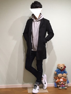 「improves（インプローブス）のアイテム（ジャケット/アウター）」を使った、taiさん（メンズ・179cm）の冬コーディネート