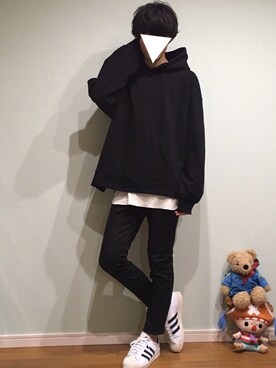 「RAGEBLUE（レイジブルー）のアイテム（チノパンツ）」を使った、taiさん（メンズ・178cm）の冬コーディネート
