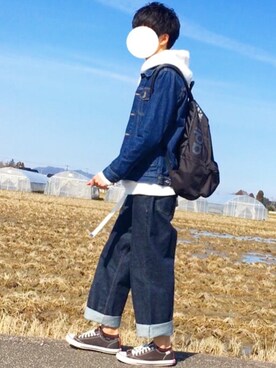 「Burner（バーナー）のアイテム（ジャケット/アウター）」を使った、taiさん（メンズ・178cm）の春コーディネート