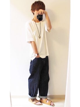 「FREAK'S STORE（フリークスストア）のアイテム（腕時計）」を使った、taiさん（メンズ・179cm）の夏コーディネート