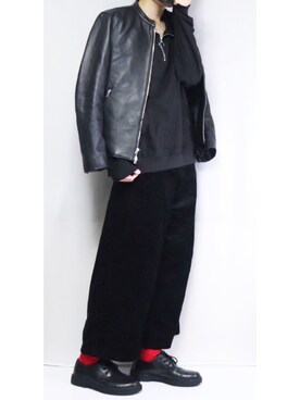 「WEGO（ウィゴー）のアイテム（ブルゾン）」を使った、taiさん（メンズ・179cm）の秋コーディネート
