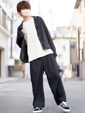 「YARD PLUS（ヤードプリュス）のアイテム」を使った、taiさん（メンズ・179cm）の春コーディネート