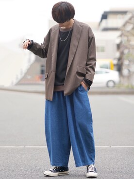 taiさん(メンズ・179cm)の春コーディネート