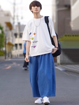 「DOOPZ（ドープス）のDOOPZ バックパック（バックパック/リュック）」を使った、taiさん（メンズ・179cm）の春コーディネート