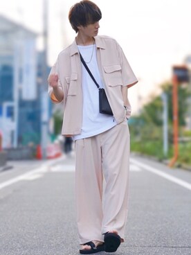 「suicoke（スイコック）のアイテム」を使った、taiさん（メンズ・179cm）の春コーディネート