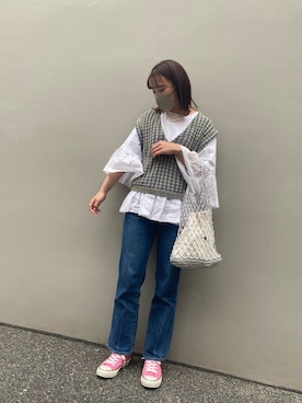 「redcard」｜MAICOさん（レディース・160cm）の夏コーディネート